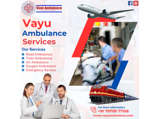 Vayu Air Ambulance Services in Patna - The Journey Became Careful And Satisfying