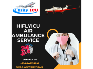 SWIFT AIR AMBULANCE SERVICE IN BHOPAL BY HIFLYICU