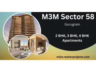 M3M Sector 58 Gurgaon - A Luxurious Never Before