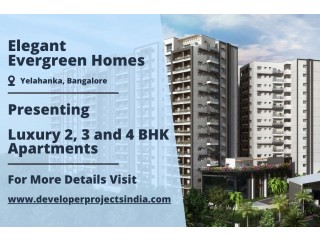 Elegant Evergreen Homes - Embrace Refined Luxury Living Apartments in Yelahanka, Bangalore