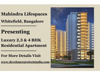 Mahindra Lifespaces - Discover the Ultimate Luxury Living Apartments in Whitefield, Bangalore