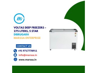 Voltas Deep Freezers  275 Liters, 5 Star Dibrugarh