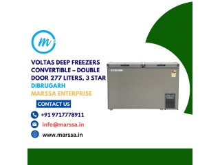 Voltas Deep Freezers Convertible  Double Door 277 Liters, 3 Star Dibrugarh