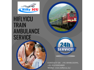 Train Ambulance Service in Allahabad by Hiflyicu- Get the Quickest Transportation