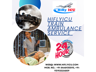 Train Ambulance Service in Chandigarh by Hiflyicu- Get a Risk-Free Transfer