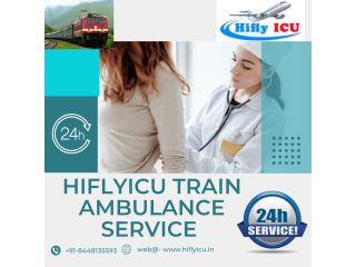 Train Ambulance Service in Cooch Behar by Hiflyicu- Highly Qualified Medical Team