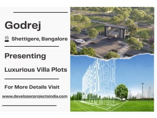 Godrej Shettigere - Premier Villa Plots for Luxurious Living in North Bangalore