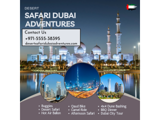 Hot Air Balloon Adventures Dubai: Experience the Ultimate Desert Safari from the Sky -0555538395