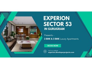 Experion Sector 53 Gurugram - It's Time To Get Your Own Home