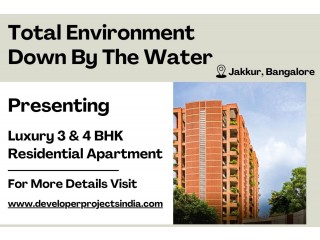 Total Environment Down By The Water Residences - Enjoy Peaceful Luxury in Jakkur, Bangalore