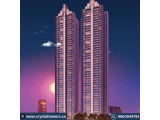 Crystal Antara Spires Towers Manpada Thane 1 2 3 BHK Flats