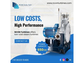 Top Choices for Back Pressure Steam Turbines | Nconturbines