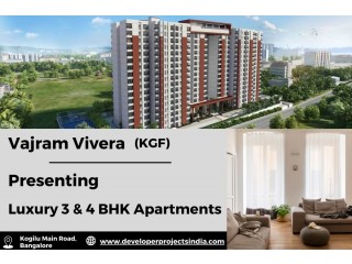 Vajram Vivera Codename KGF - Premium Luxury Apartments in Kogilu Main Road, Bangalore