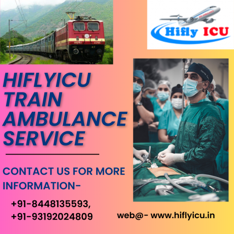 train-ambulance-service-in-ranchi-by-hiflyicu-well-trained-medical-staff-big-0