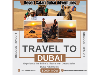 Morning Desert Safari Dubai / 0555538395