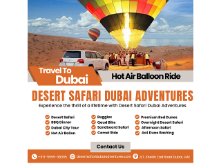 Dubai Desert Safari Adventures / +971555538395