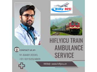 Train Ambulance Service in Pune by Hiflyicu- Trouble Free Transportation