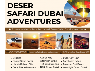 Desert Safari Dubai Adventures / +971555538395