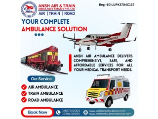 Ansh Air Ambulance Services in Dibrugarh Is Fast and Reliable