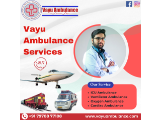 Vayu Ambulance Services in Ranchi - With Latest Medical Tools