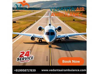 Take High-tech Vedanta Air Ambulance Services in Siliguri with Capable Healthcare Team