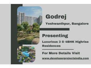 Godrej Yeshwanthpur - Elevate Your Lifestyle With Luxurious Highrise Residences in Bangalore