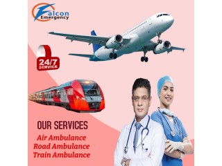 Take Specialized Medical Care from Falcon Train Ambulance Services in Raipur