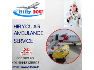 Prompt Transfer Air Ambulance Service in Raipur by Hiflyicu