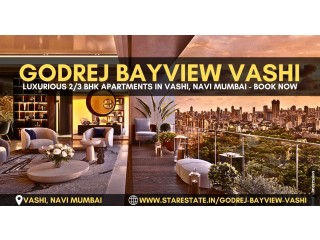 Godrej Bayview Vashi Offers 2BHK Or 3BHK Apartments In Vashi, Navi Mumbai