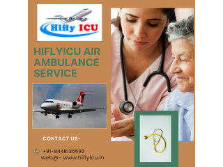 Medical Evacuation Air Ambulance Service in Gorakhpur by Hiflyicu