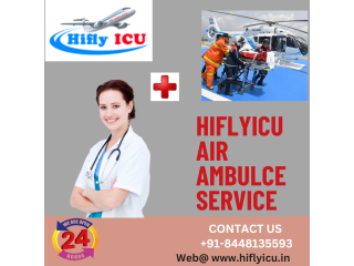 Comfortable & Safe Air Ambulance Service in Indore by Hiflyicu