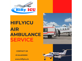 Crucial Care Air Ambulance Service in Patna by Hiflyicu