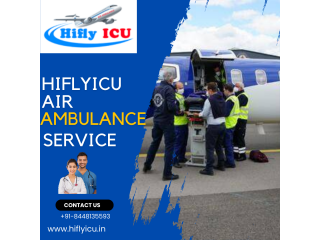 Comfortable Evacuation Air Ambulance Service in Kolkata by Hiflyicu