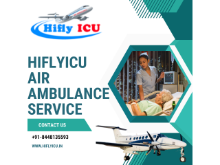 Experienced Medical Staff Air Ambulance Service in Guwahati by Hiflyicu