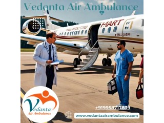 For Emergency Patient Shift Avail of Vedanta Air Ambulance Services in Varanasi
