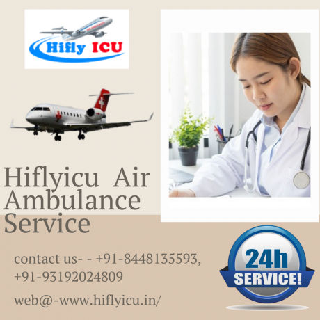 air-ambulance-service-in-udaipur-by-hiflyicu-highly-well-trained-medical-staffs-big-0