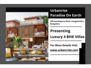 Urbanrise Paradise on Earth - Blissful Abodes 4 BHK Villas in Bangalore