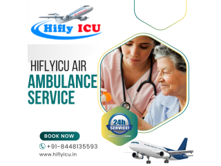 Life Support Air Ambulance Service in Bangalore by Hiflyicu