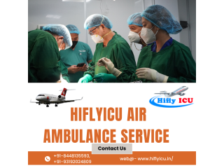 Air Ambulance Service in Silchar by Hiflyicu- Bed-to-Bend Transportation