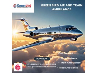 Use Top-class Greenbird Air Ambulance Service in Brahmapur for the Top-care Healthcare Team
