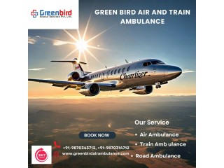 Use Top-class Greenbird Air Ambulance Service in Chandigarh with Ventilator Setup