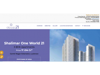 Shalimar One World 21 Premium Residential Apartment