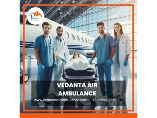 Vedanta Air Ambulance in Patna with World-class Remedial System