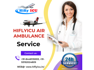 Air Ambulance Service in Kochi by Hiflyicu- Highly Qualified Medical Team