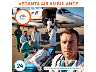 Avail of Top-class Vedanta Air Ambulance Service in Jamshedpur with Advanced ICU Features