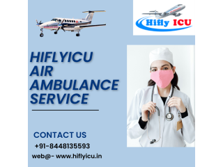 PROMPT MEDICAL AID Air Ambulance Service in Indore by Hiflyicu