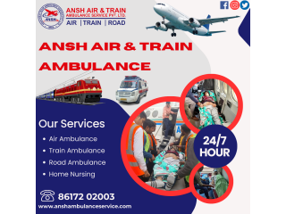 Ansh Air Ambulance Services in Patna Presence To Handle Emergency Cases