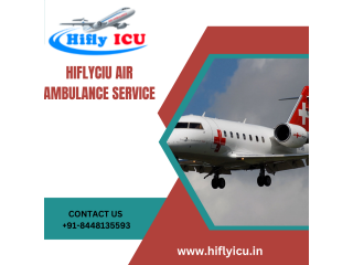 FULLY FURNISHED AIR AMBULANCE SERVICE IN PATNA BY HIFLYICU