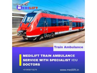 Medilift Train Ambulance Service in Guwahati  Safe and Dependable