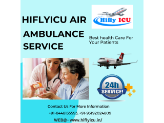 Air Ambulance Service in Gwalior by Hiflyicu- Get a Risk-Free Transfer